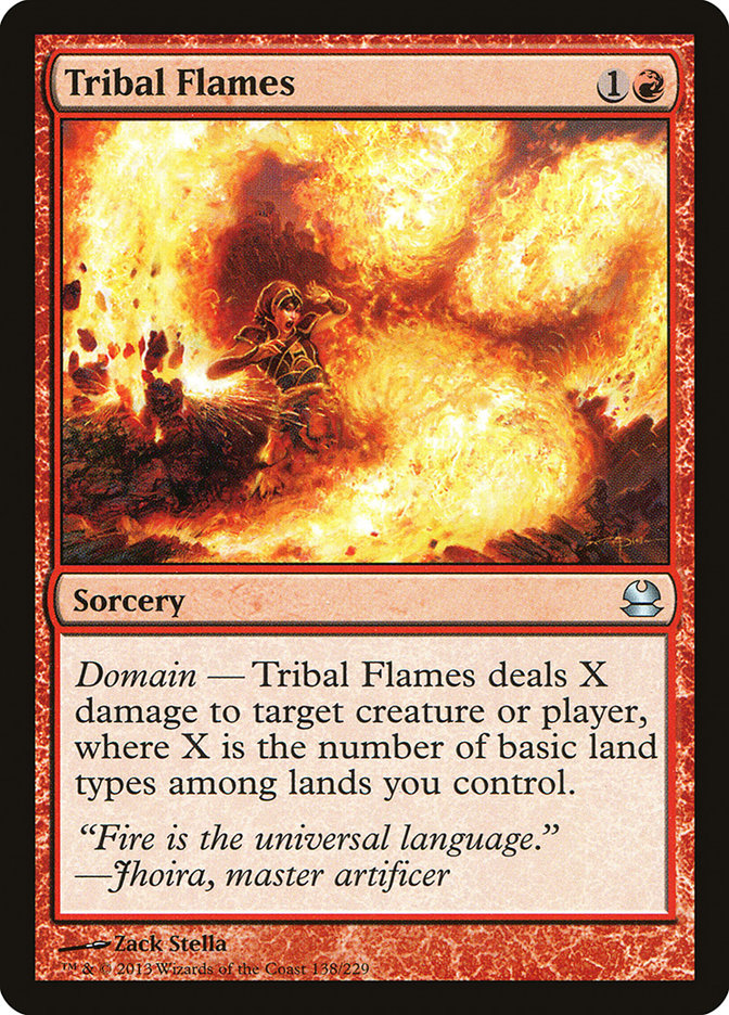 Tribal Flames [Modern Masters] | Card Merchant Takapuna