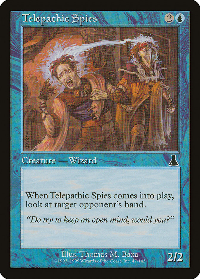 Telepathic Spies [Urza's Destiny] | Card Merchant Takapuna