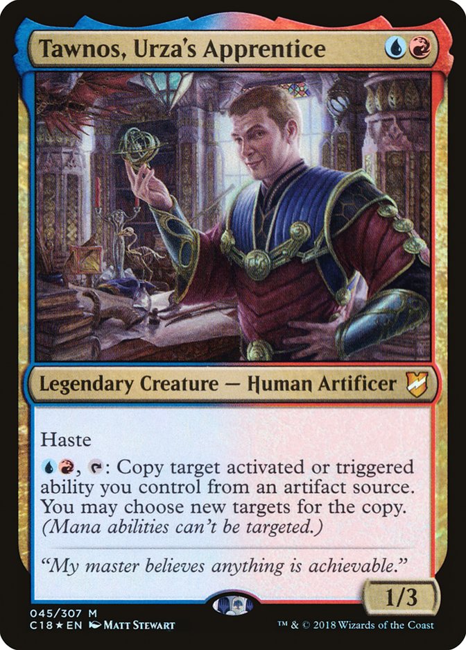 Tawnos, Urza's Apprentice [Commander 2018] | Card Merchant Takapuna