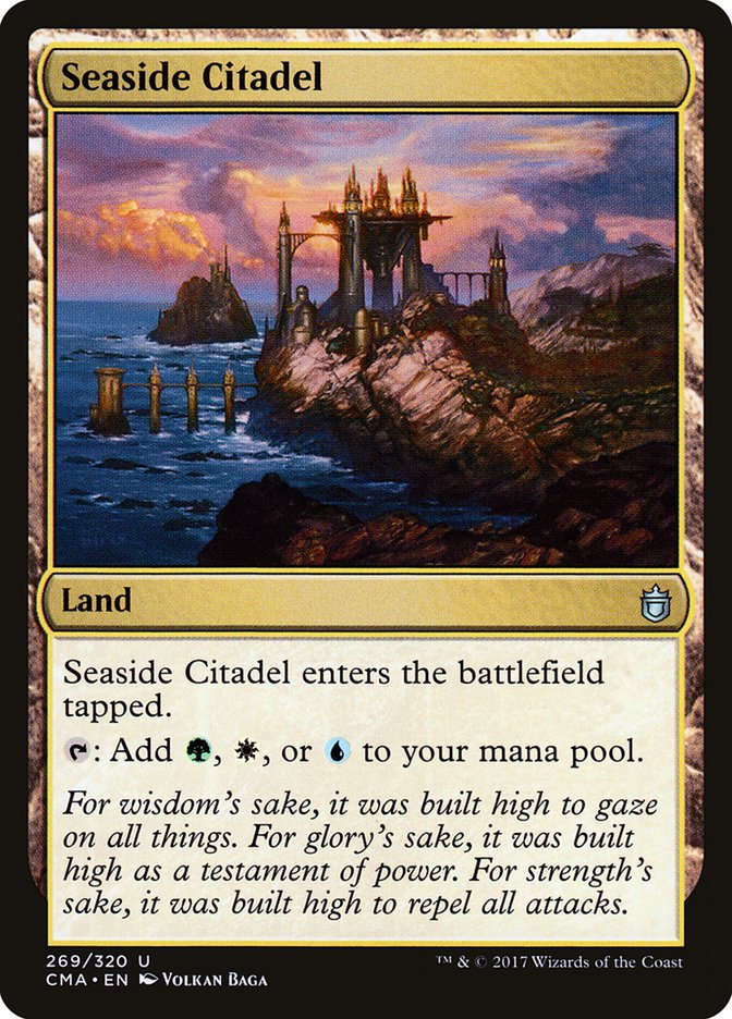 Seaside Citadel [Commander Anthology] | Card Merchant Takapuna