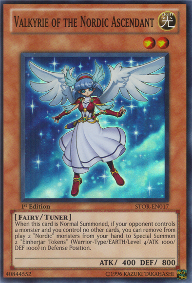 Valkyrie of the Nordic Ascendant [STOR-EN017] Super Rare | Card Merchant Takapuna