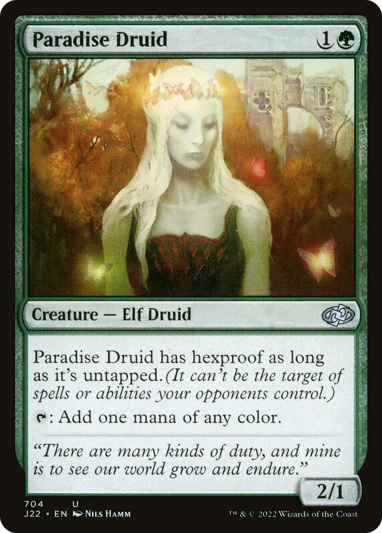 Paradise Druid [Jumpstart 2022] | Card Merchant Takapuna