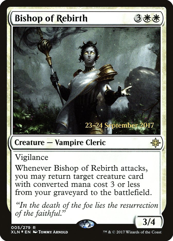 Bishop of Rebirth [Ixalan Prerelease Promos] | Card Merchant Takapuna