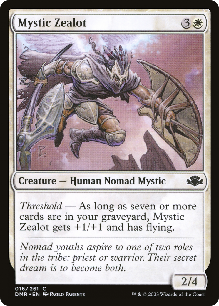 Mystic Zealot [Dominaria Remastered] | Card Merchant Takapuna