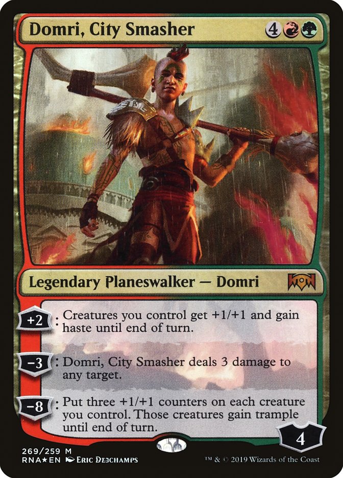 Domri, City Smasher [Ravnica Allegiance] | Card Merchant Takapuna