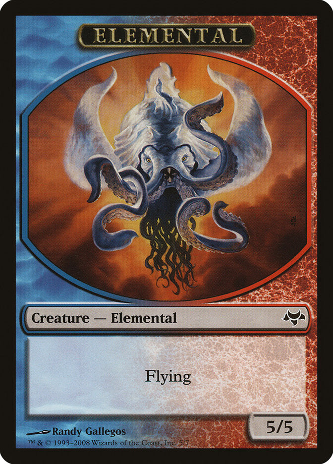 Elemental Token [Eventide Tokens] | Card Merchant Takapuna