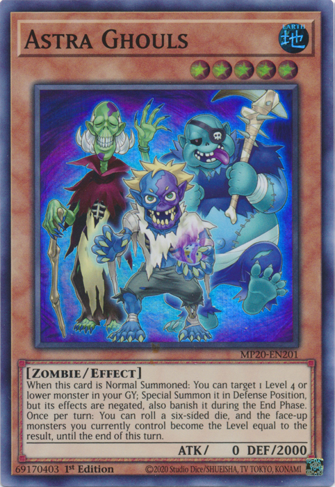 Astra Ghouls [MP20-EN201] Super Rare | Card Merchant Takapuna