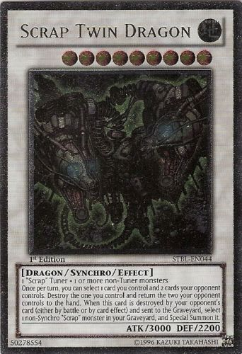 Scrap Twin Dragon [STBL-EN044] Ultimate Rare | Card Merchant Takapuna