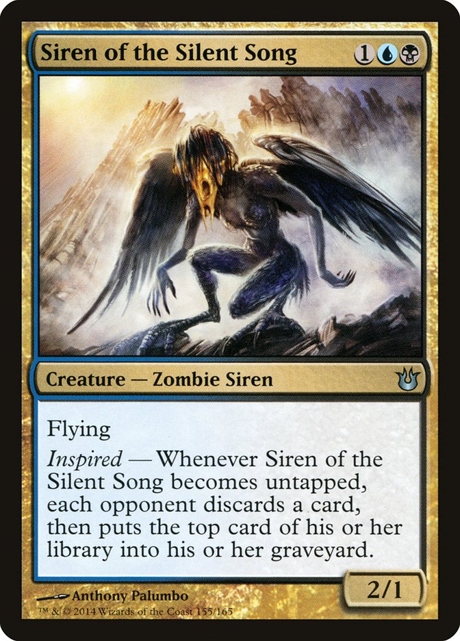 Siren of the Silent Song [Born of the Gods] | Card Merchant Takapuna