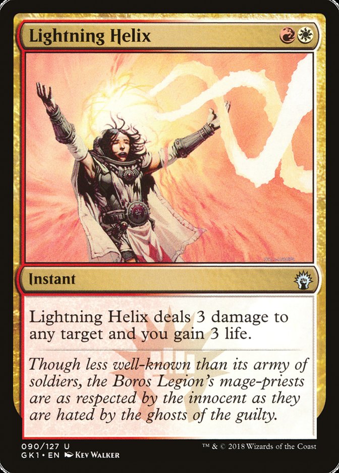 Lightning Helix [Guilds of Ravnica Guild Kit] | Card Merchant Takapuna