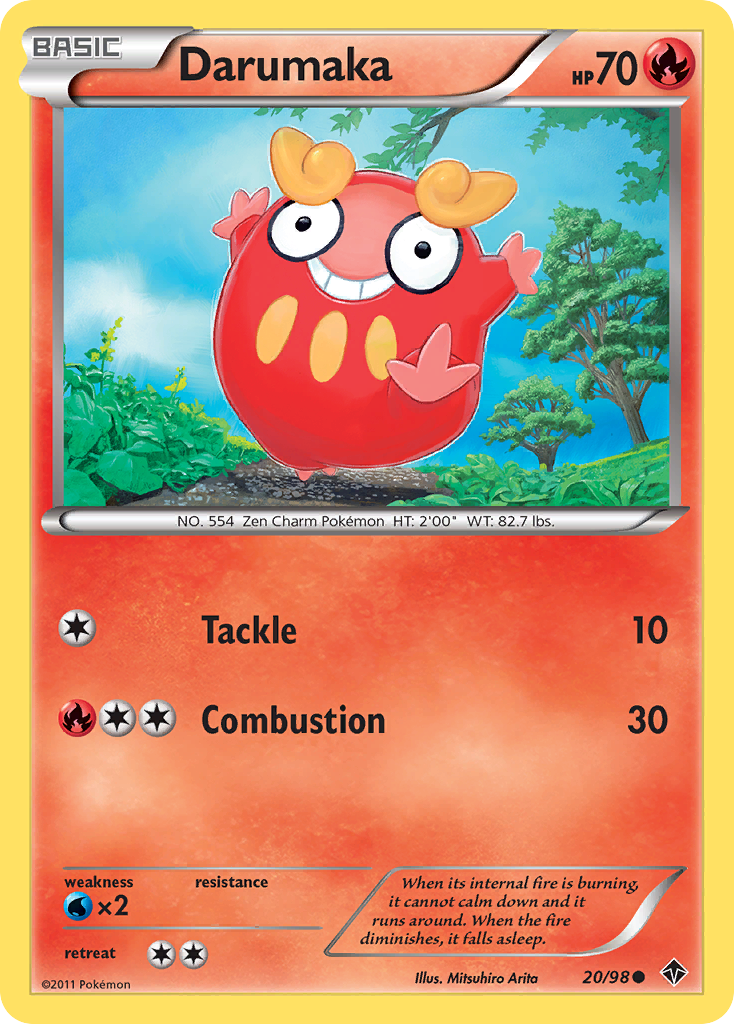 Darumaka (20/98) [Black & White: Emerging Powers] | Card Merchant Takapuna