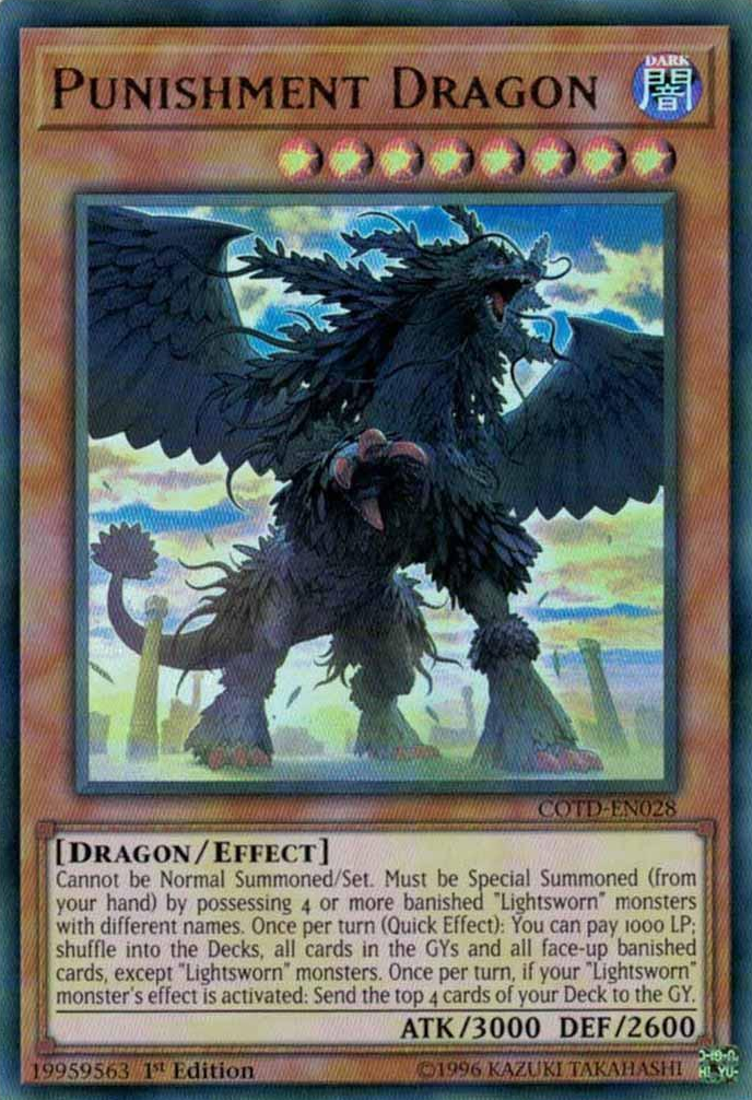 Punishment Dragon [COTD-EN028] Ultra Rare | Card Merchant Takapuna