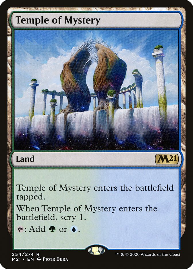 Temple of Mystery [Core Set 2021] | Card Merchant Takapuna