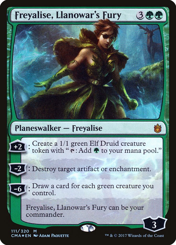 Freyalise, Llanowar's Fury [Commander Anthology] | Card Merchant Takapuna