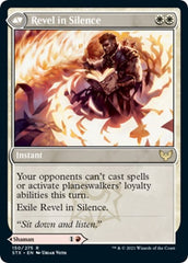 Flamescroll Celebrant // Revel in Silence [Strixhaven: School of Mages Prerelease Promos] | Card Merchant Takapuna