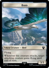 Bird // Goat Token [The Lord of the Rings: Tales of Middle-Earth Commander Tokens] | Card Merchant Takapuna