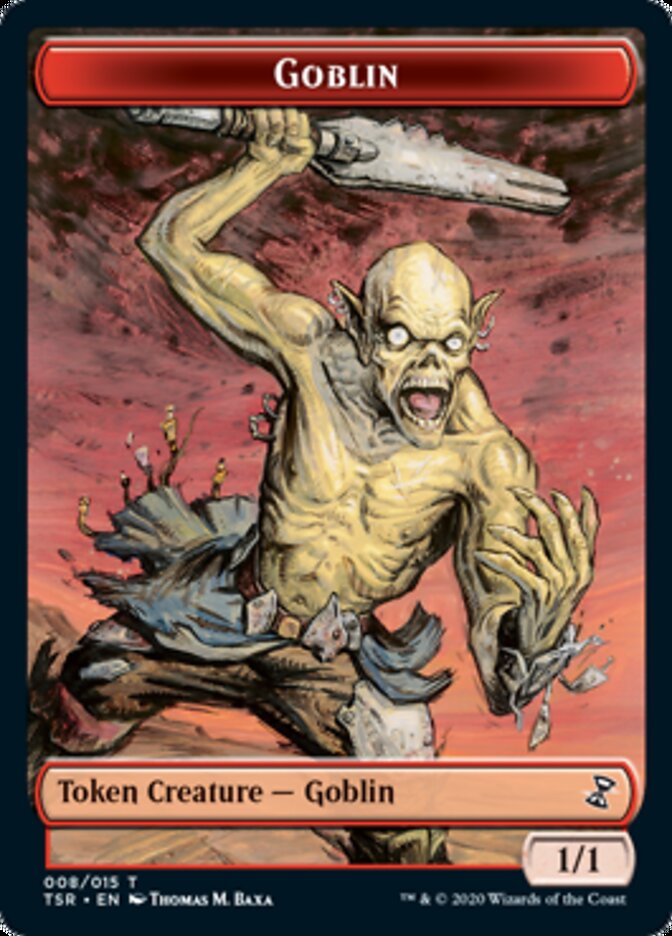 Goblin Token [Time Spiral Remastered Tokens] | Card Merchant Takapuna