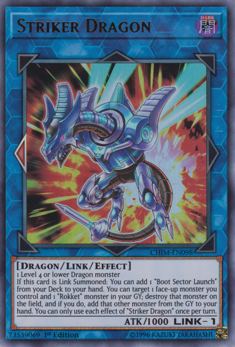 Striker Dragon [CHIM-EN098] Ultra Rare | Card Merchant Takapuna