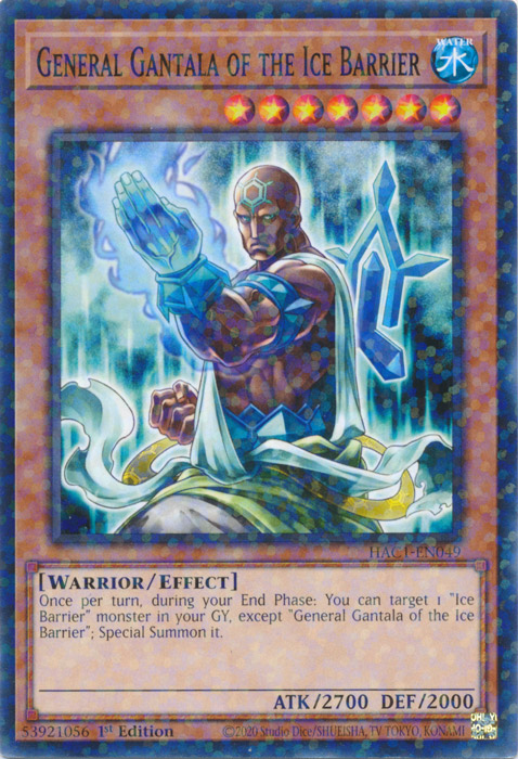 General Gantala of the Ice Barrier (Duel Terminal) [HAC1-EN049] Common | Card Merchant Takapuna