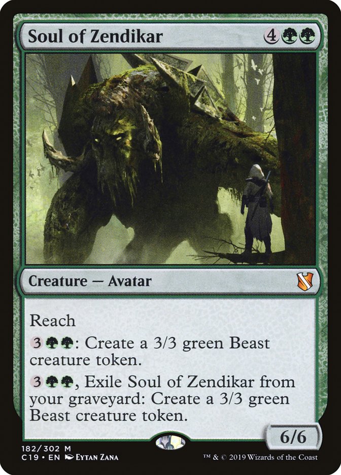 Soul of Zendikar [Commander 2019] | Card Merchant Takapuna