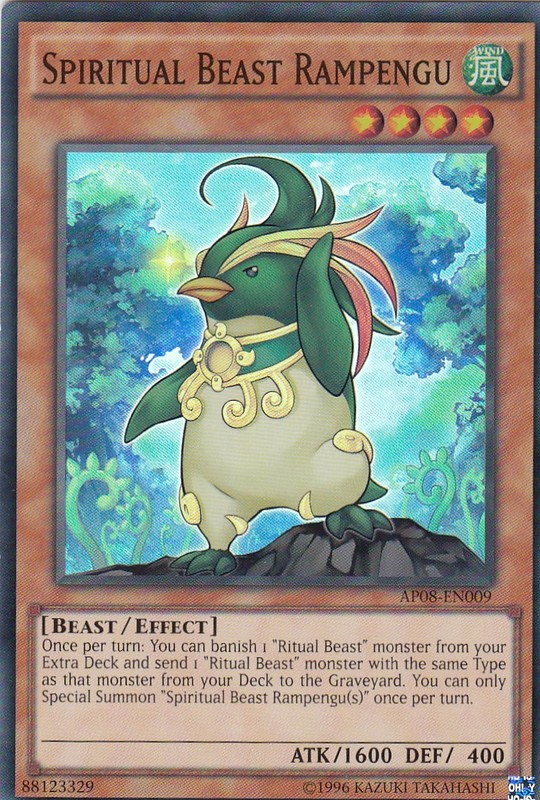 Spiritual Beast Rampengu [AP08-EN009] Super Rare | Card Merchant Takapuna