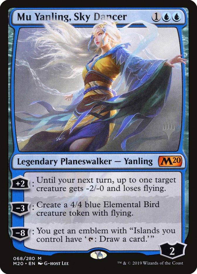 Mu Yanling, Sky Dancer (Promo Pack) [Core Set 2020 Promos] | Card Merchant Takapuna