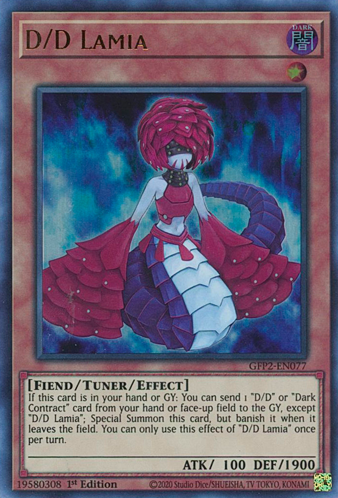 D/D Lamia [GFP2-EN077] Ultra Rare | Card Merchant Takapuna