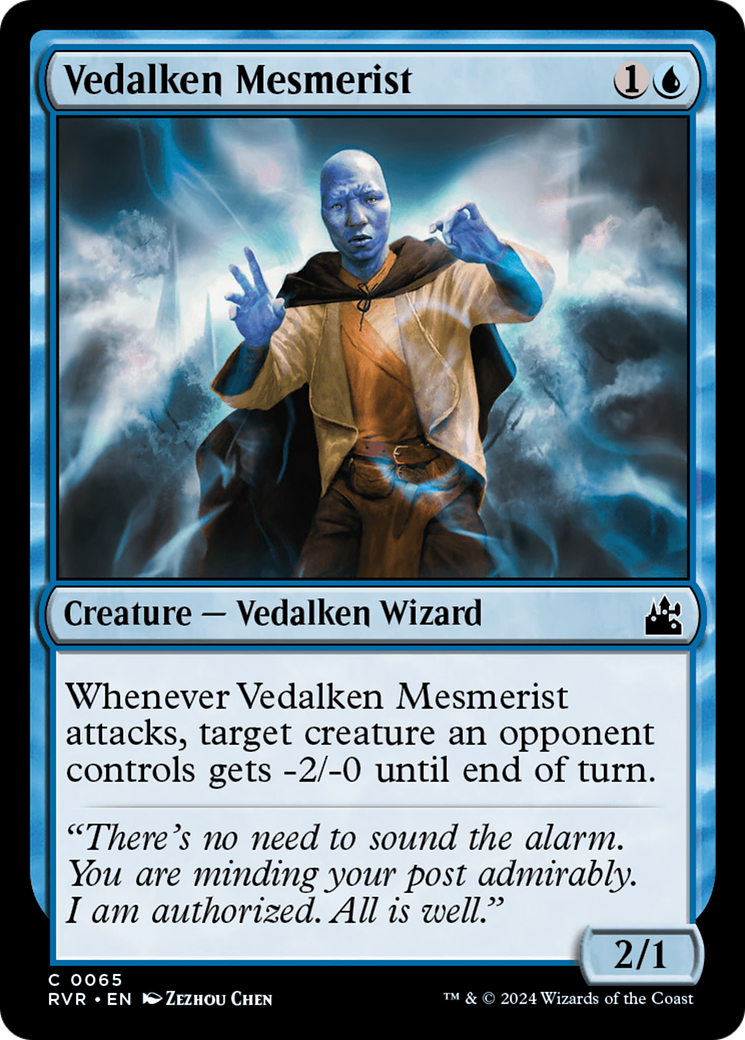 Vedalken Mesmerist [Ravnica Remastered] | Card Merchant Takapuna