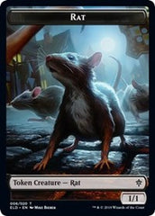 Rat // Food (17) Double-Sided Token [Throne of Eldraine Tokens] | Card Merchant Takapuna