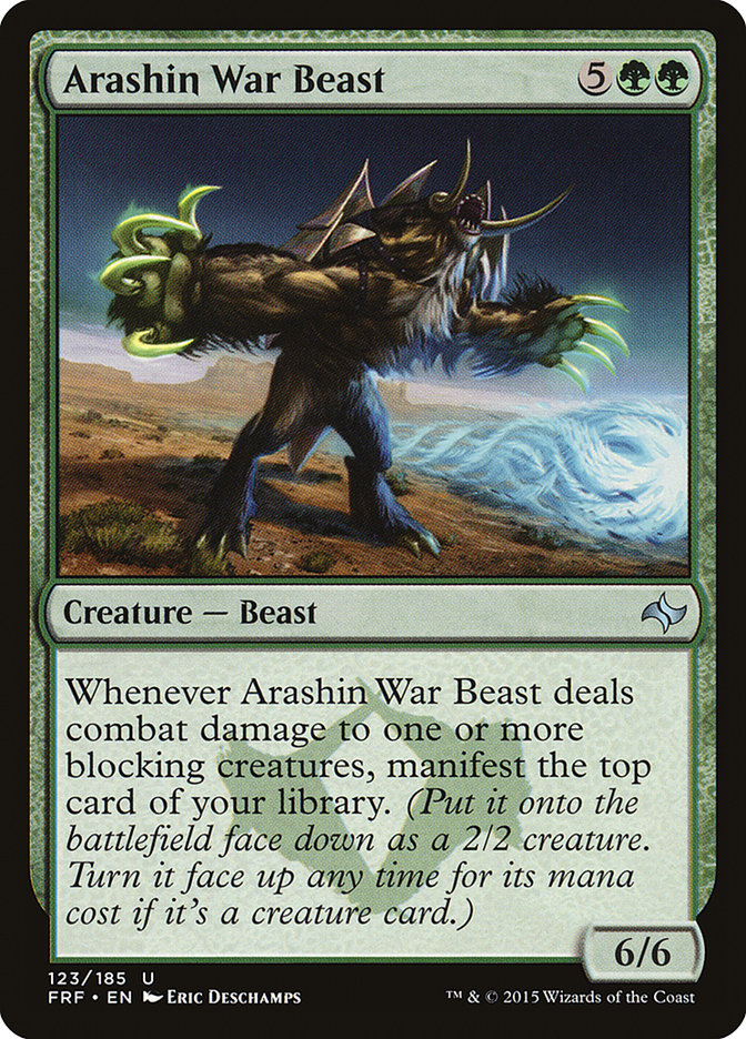 Arashin War Beast [Fate Reforged] | Card Merchant Takapuna