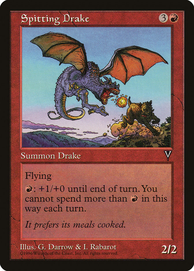 Spitting Drake [Visions] | Card Merchant Takapuna