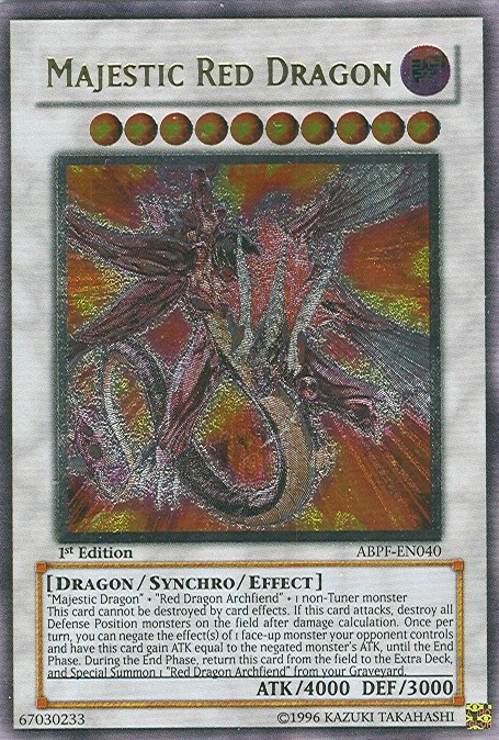 Majestic Red Dragon [ABPF-EN040] Ultimate Rare | Card Merchant Takapuna