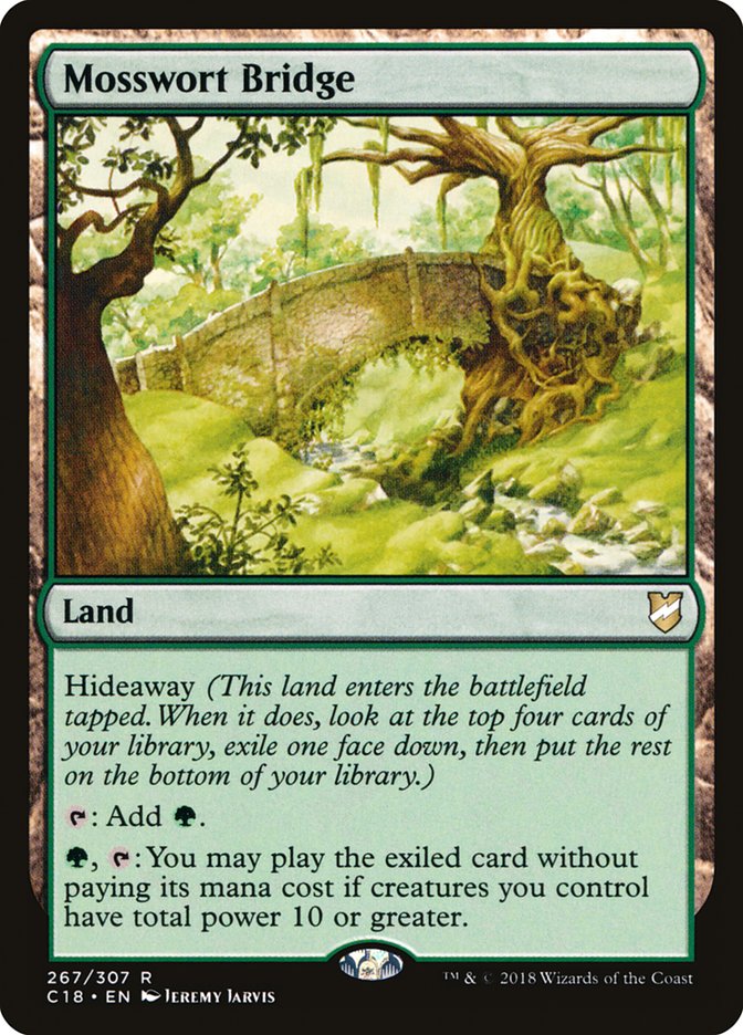 Mosswort Bridge [Commander 2018] | Card Merchant Takapuna