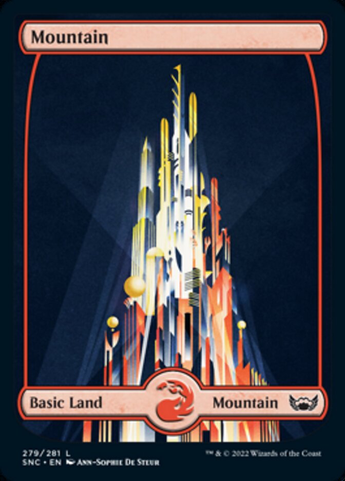 Mountain (279) [Streets of New Capenna] | Card Merchant Takapuna