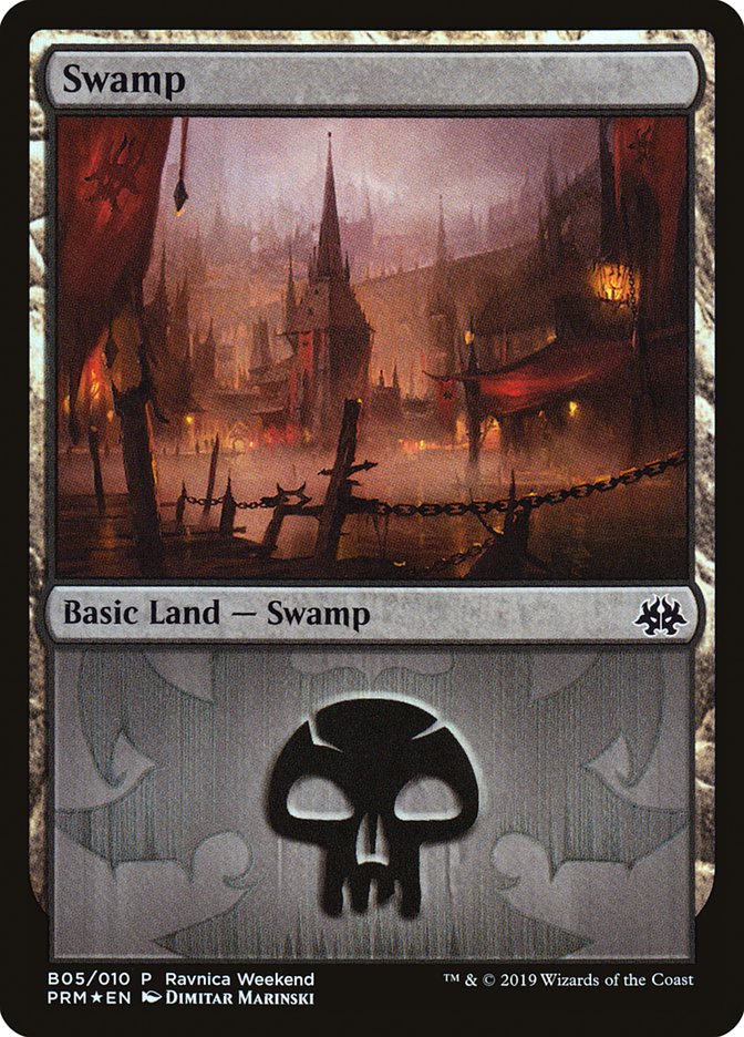 Swamp (B05) [Ravnica Allegiance Guild Kit] | Card Merchant Takapuna