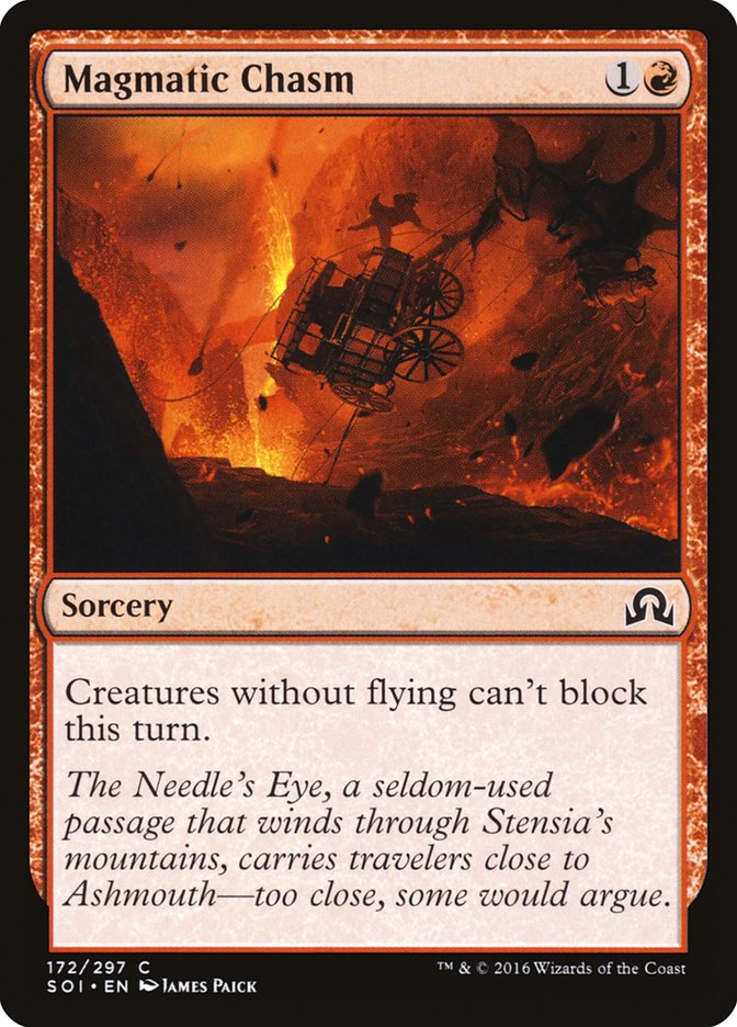 Magmatic Chasm [Shadows over Innistrad] | Card Merchant Takapuna