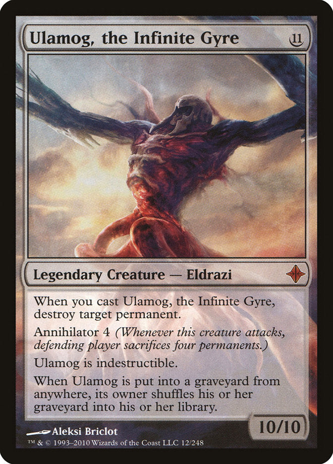 Ulamog, the Infinite Gyre [Rise of the Eldrazi] | Card Merchant Takapuna