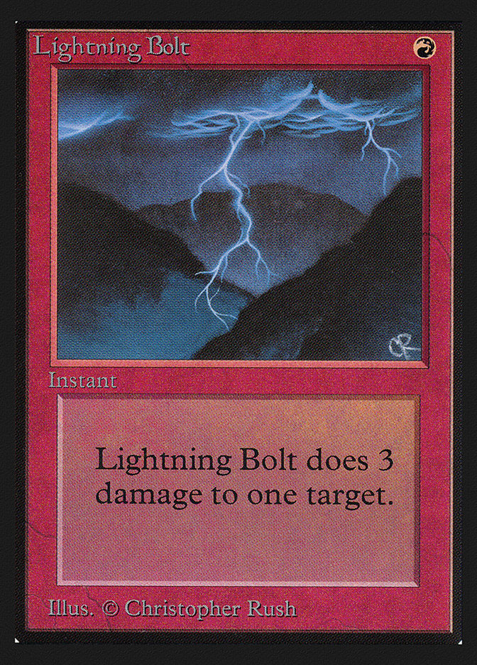 Lightning Bolt [Collectors' Edition] | Card Merchant Takapuna