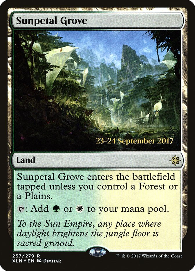 Sunpetal Grove [Ixalan Prerelease Promos] | Card Merchant Takapuna