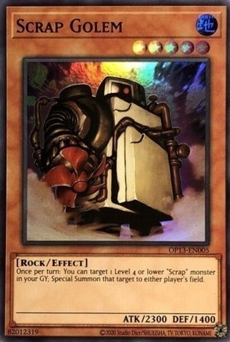 Scrap Golem [OP13-EN005] Super Rare | Card Merchant Takapuna