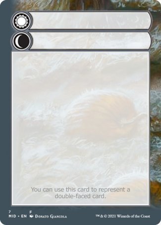 Helper Card (7/9) [Innistrad: Midnight Hunt Tokens] | Card Merchant Takapuna