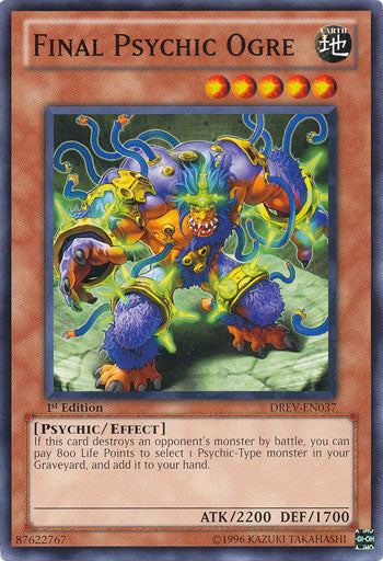 Final Psychic Ogre [DREV-EN037] Common | Card Merchant Takapuna