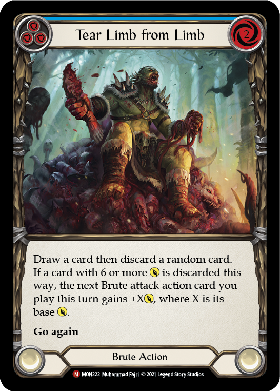 Tear Limb from Limb [MON222] (Monarch)  1st Edition Normal | Card Merchant Takapuna