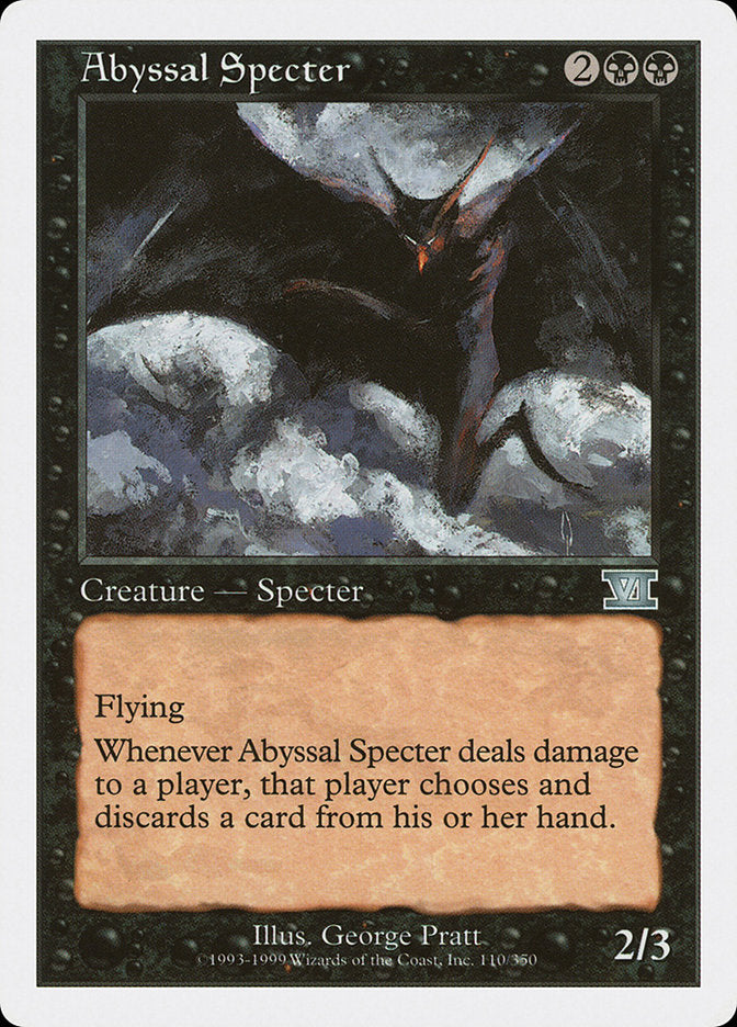 Abyssal Specter [Classic Sixth Edition] | Card Merchant Takapuna