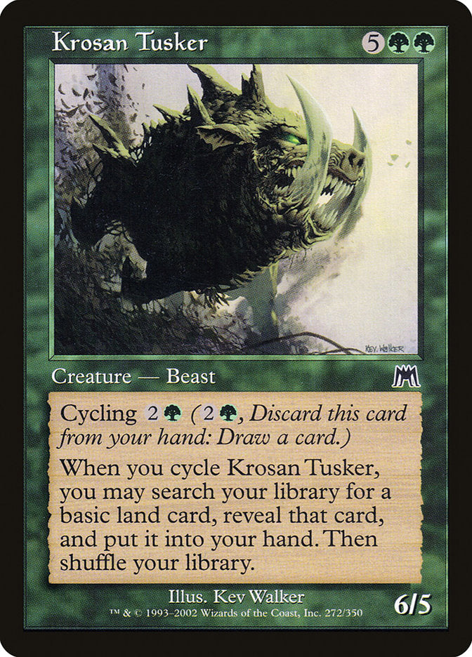 Krosan Tusker [Onslaught] | Card Merchant Takapuna