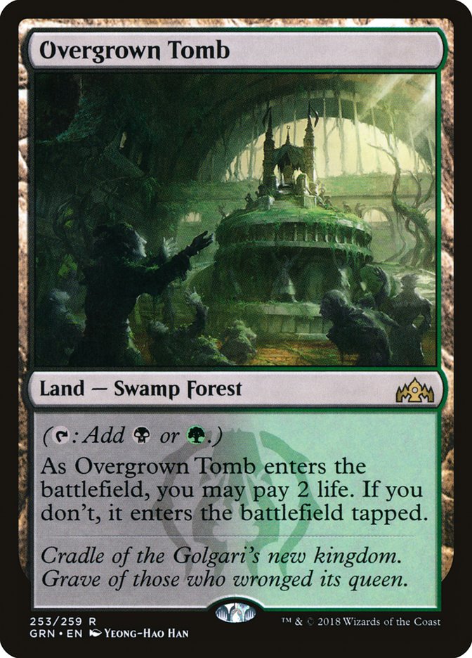 Overgrown Tomb [Guilds of Ravnica] | Card Merchant Takapuna