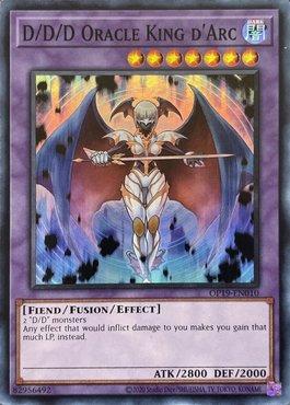 D/D/D Oracle King d'Arc [OP19-EN010] Super Rare | Card Merchant Takapuna