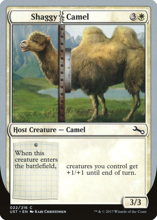 Shaggy Camel [Unstable] | Card Merchant Takapuna