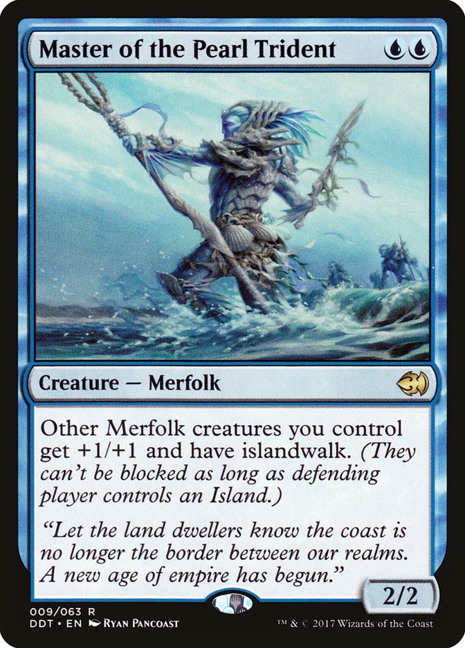 Master of the Pearl Trident [Duel Decks: Merfolk vs. Goblins] | Card Merchant Takapuna