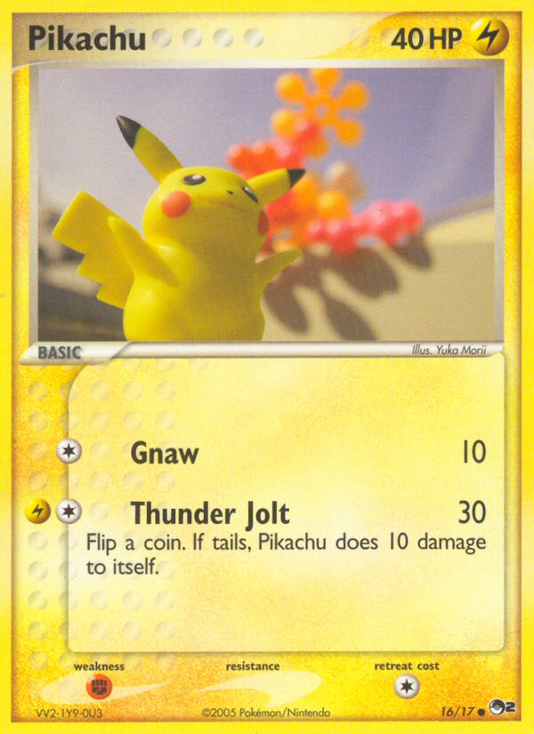 Pikachu (16/17) [POP Series 2] | Card Merchant Takapuna